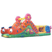 inflatable bouncer slide